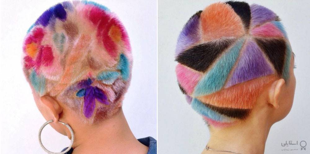 دیزاین‌های جالب و الهام دهنده برای موی تراشیده شده