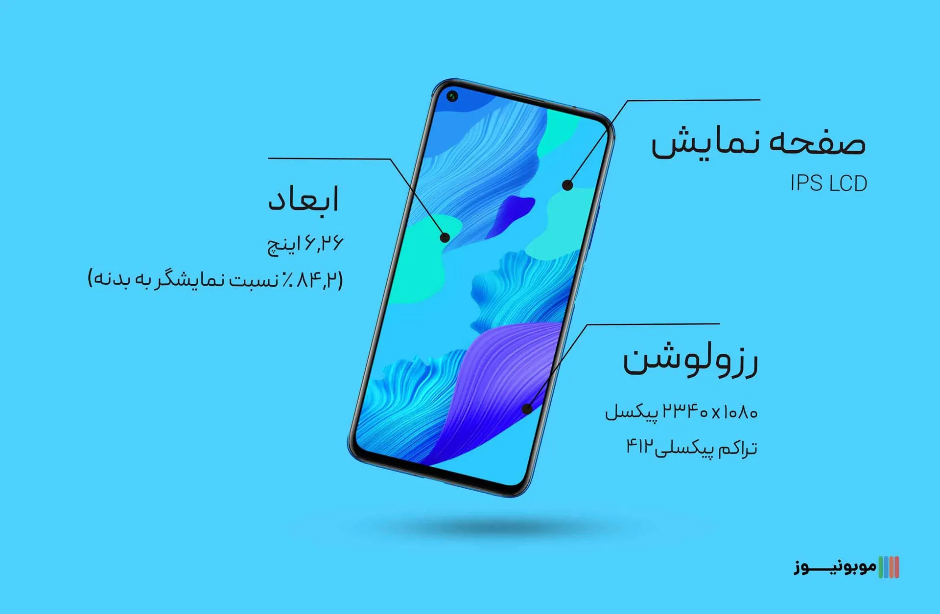 Honor 20 Display نقد و بررسی مشخصات گوشی HONOR 20