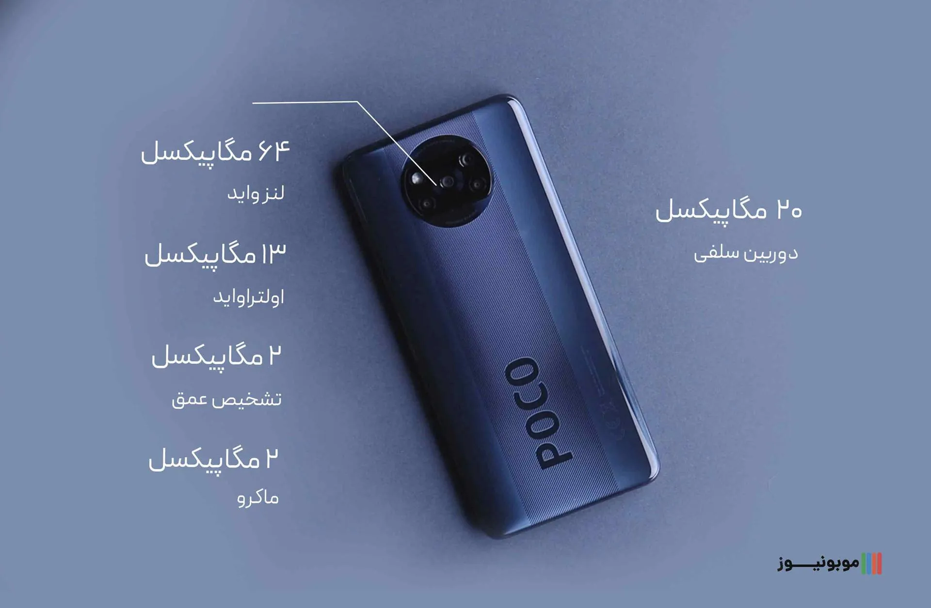 Poco X3 Camera نقد و بررسی مشخصات گوشی POCO X3 شیائومی