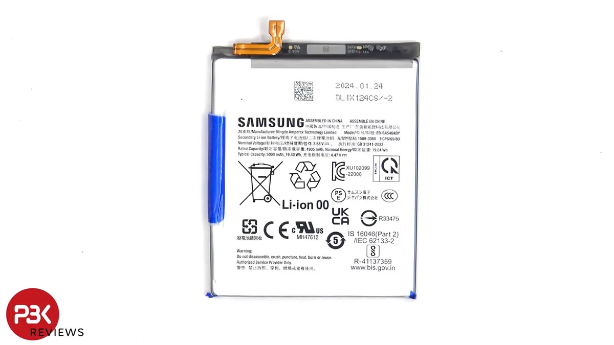 کالبدشکافی Samsung a35