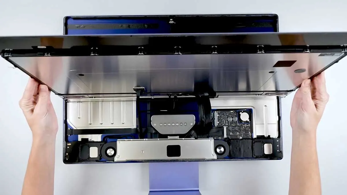 apple imac m3 teardown 2 بررسی کالبدشکافی iMac M3 اپل