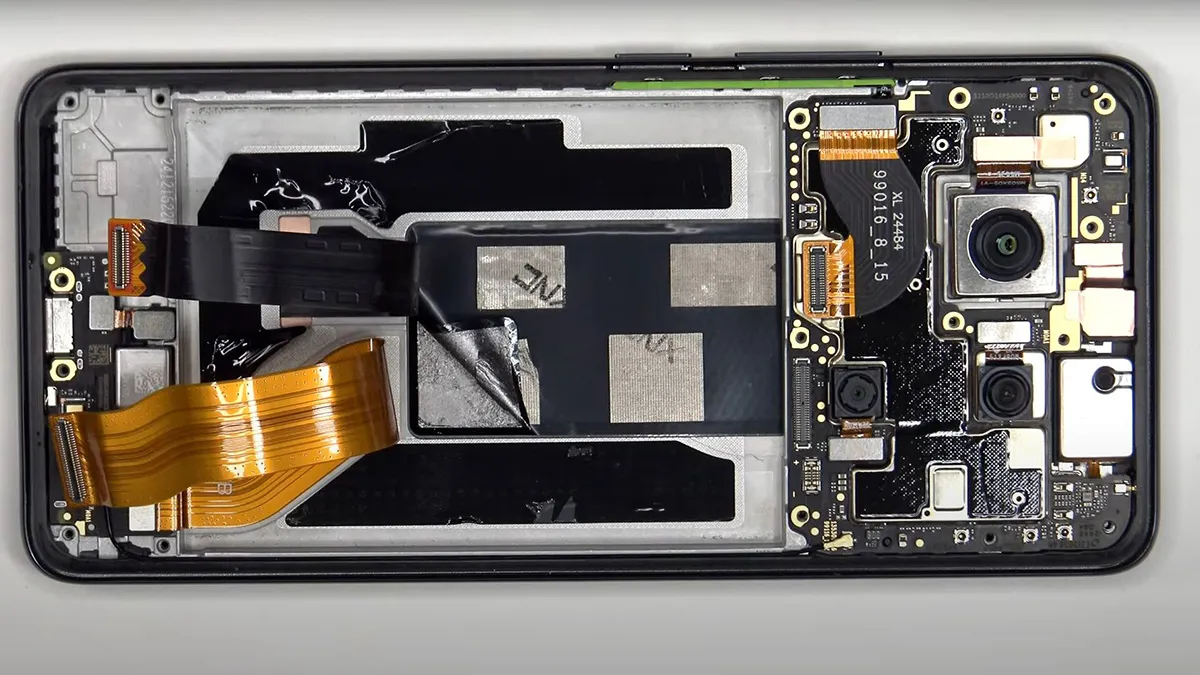 Xiaomi Poco X7 Teardown 10 کالبدشکافی گوشی Poco X7 شیائومی