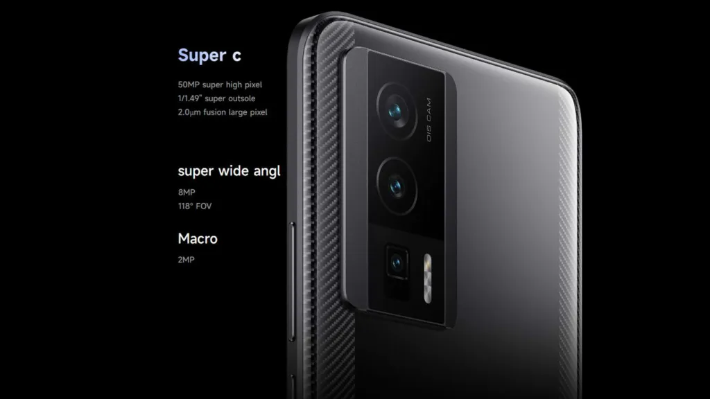 مشخصات دوربین گوشی redmi k60 pro