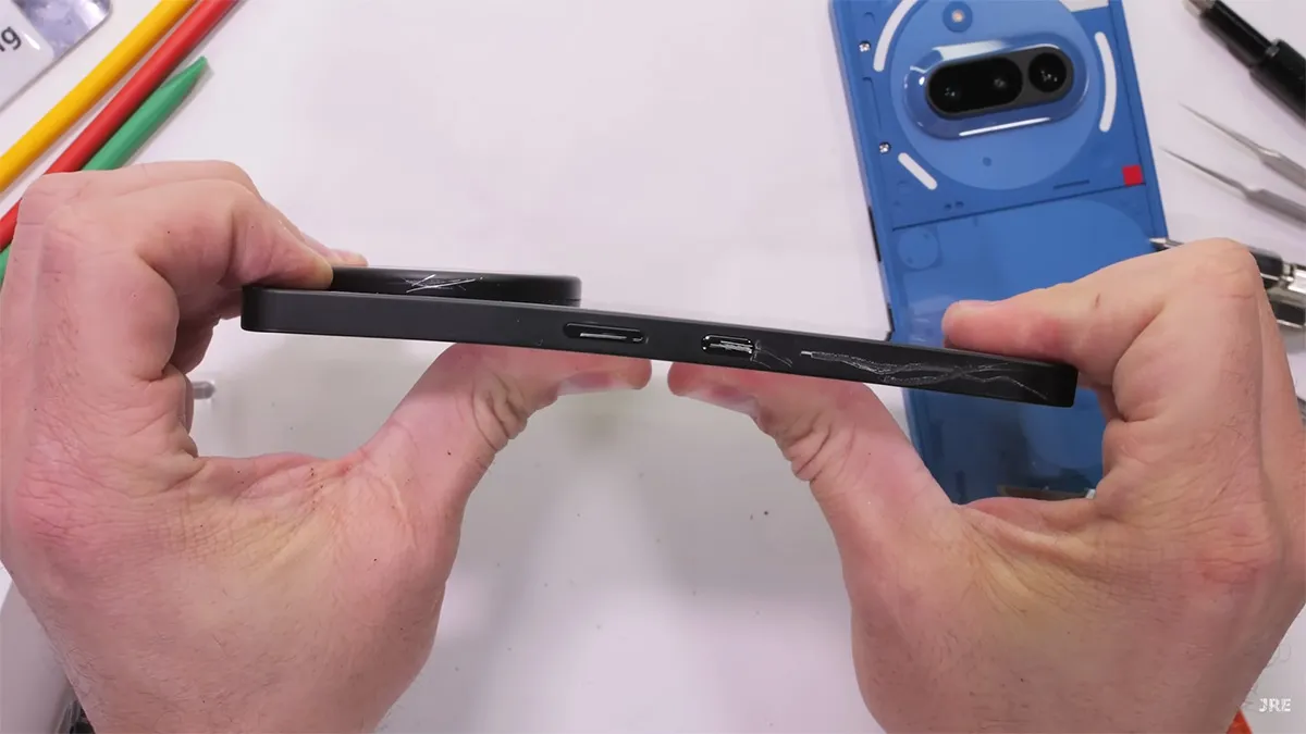 nothing 3a pro durability test 10 تست مقاومت گوشی Nothing Phone 3a Pro