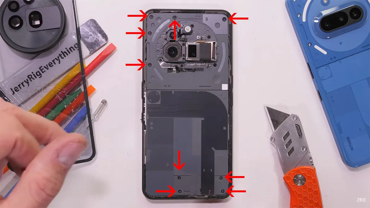 nothing 3a pro durability test 13 تست مقاومت گوشی Nothing Phone 3a Pro