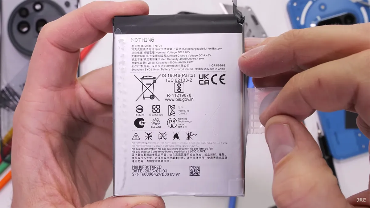 nothing 3a pro durability test 16 تست مقاومت گوشی Nothing Phone 3a Pro