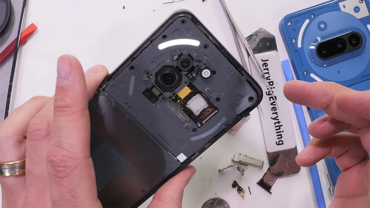 nothing 3a pro durability test 21 تست مقاومت گوشی Nothing Phone 3a Pro