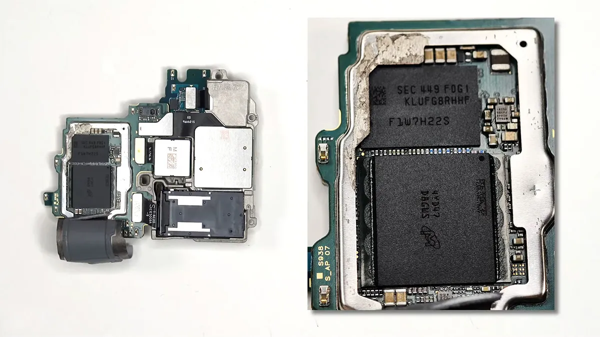 samsung s25 ultra teardown 17 کالبدشکافی گوشی Samsung S25 Ultra