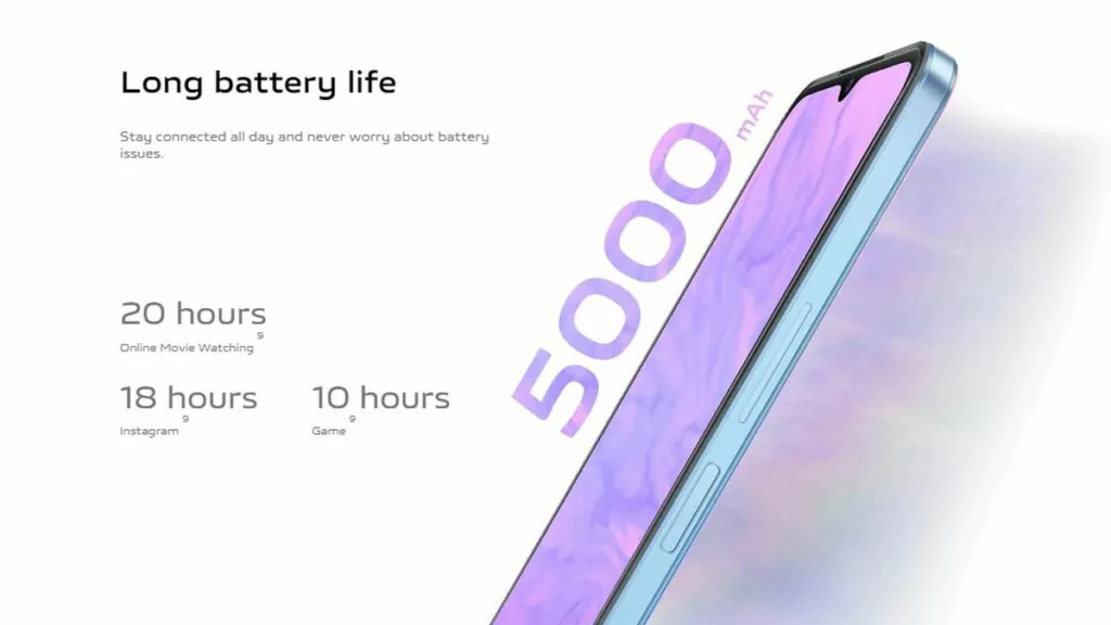 بررسی عملکرد باتری Vivo Y55 5G