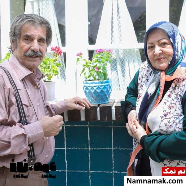 لیلی فرهادپور و عزت الله مهرآوران در سریال زن زندگی مرد زندگی