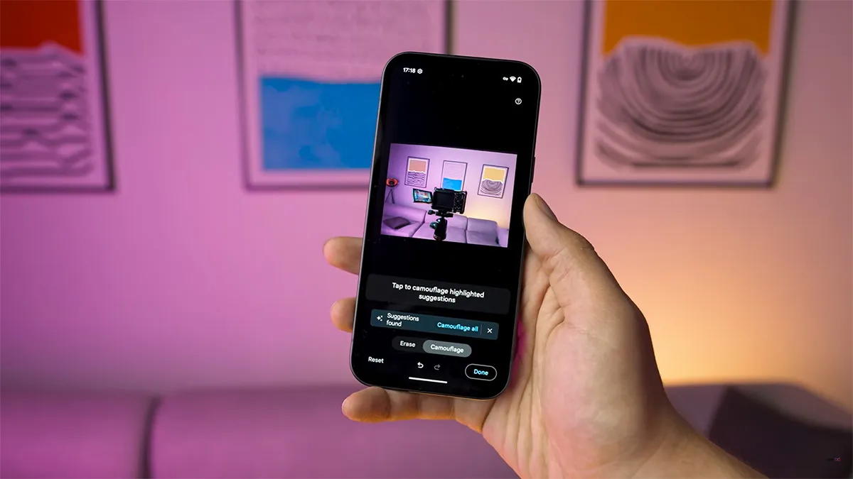 google pixel 9a UI AI بررسی گوشی Pixel 9a گوگل