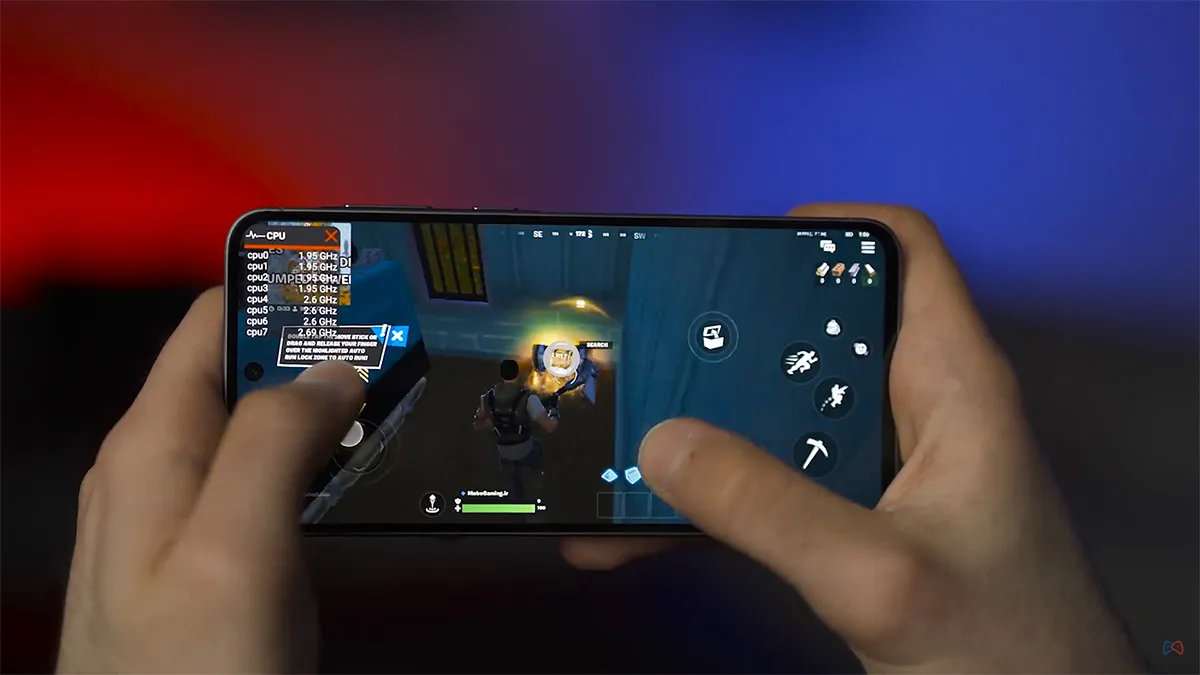 تست بازی فورتنایت