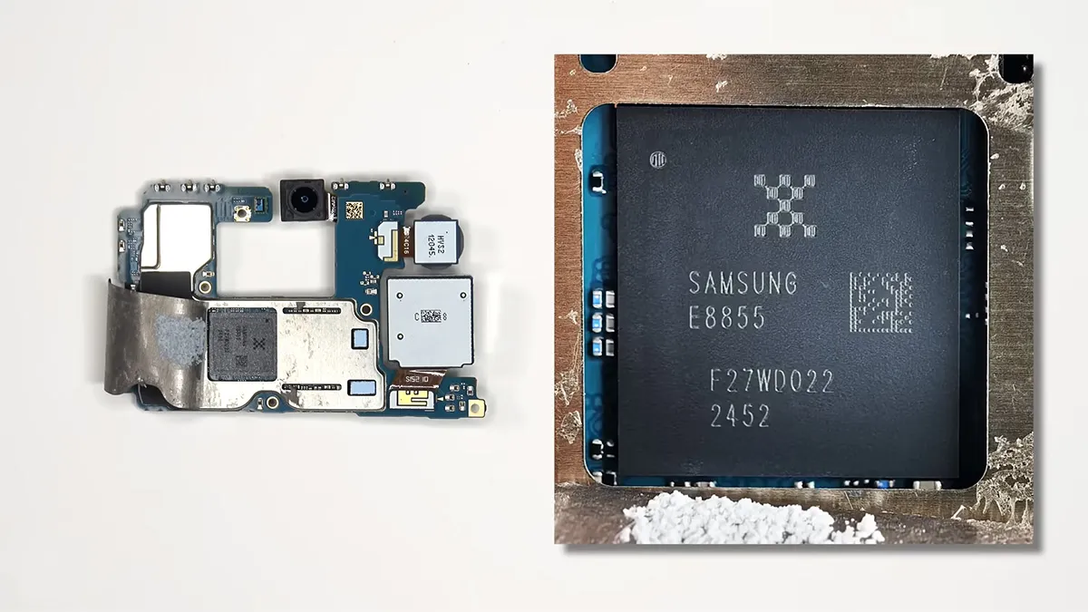 samsung a56 teardown 10 کالبدشکافی گوشی Samsung A56