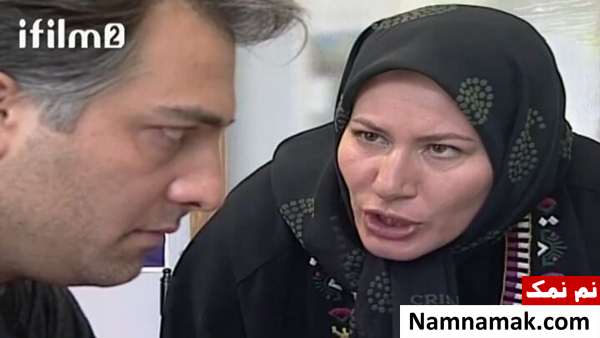 معصومه آقاجانی و ایرج نوذری در سریال کلانتر