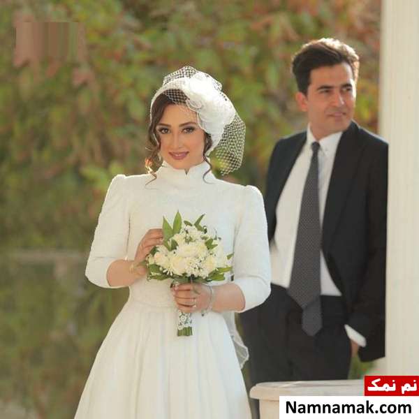 مراسم عروسی الهام طهموری و همسرش حامد احمدجو