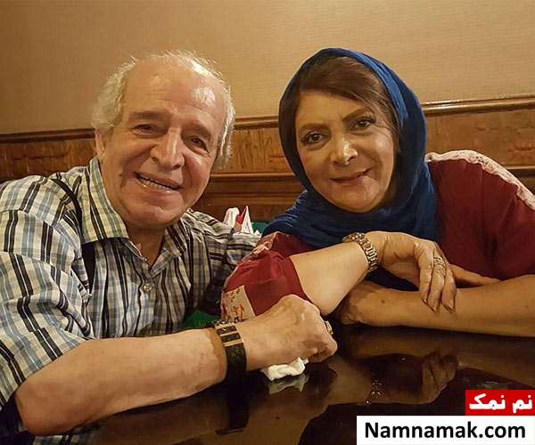 مهوش وقاری و همسرش محسن قاضی مرادی