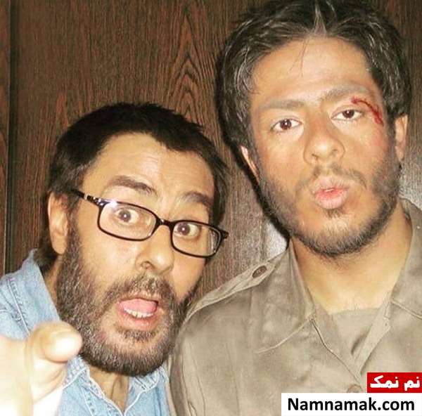 پوریا شکیبایی و پدرش خسرو شکیبایی