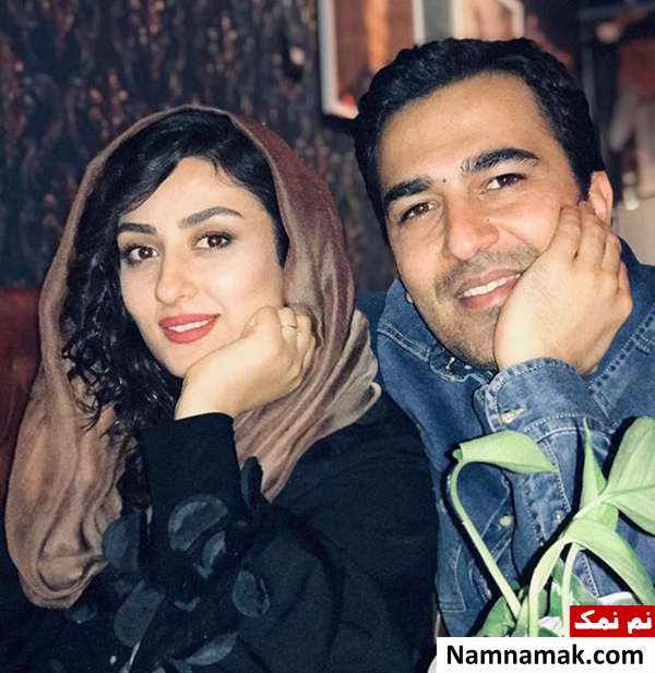 الهام طهموری و همسرش حامد احمدجو