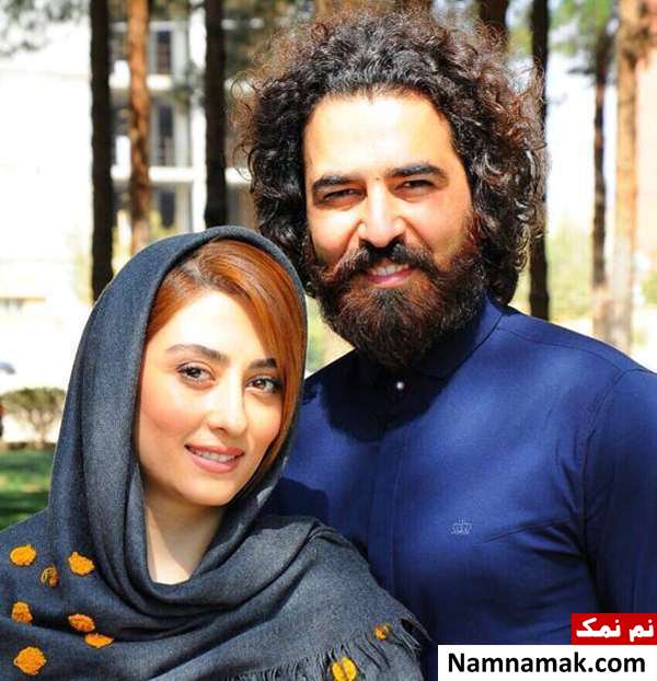 الهام طهموری و همسرش حامد احمدجو