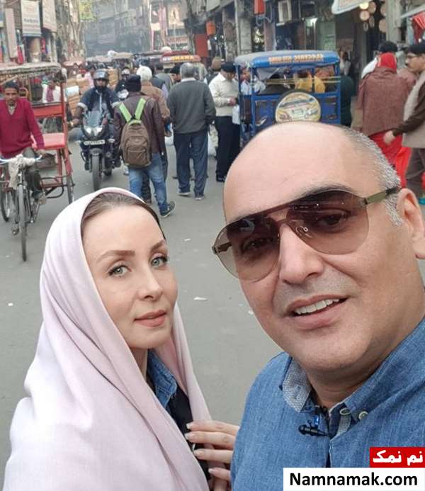 رامبد شکرابی و همسرش حدیث فولادوند