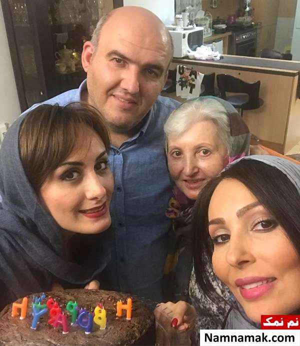 عکس خانوادگی پرستو صالحی