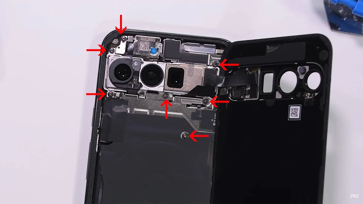 google pixel 9 pro xl teardown 3 کالبدشکافی Pixel 9 Pro XL گوگل
