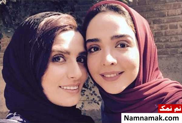 رها خدایاری و المیرا دهقانی در سریال لحظه گرگ و میش