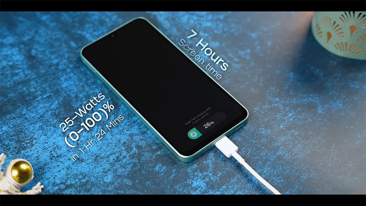 عملکرد باتری و شارژدهی Samsung A26