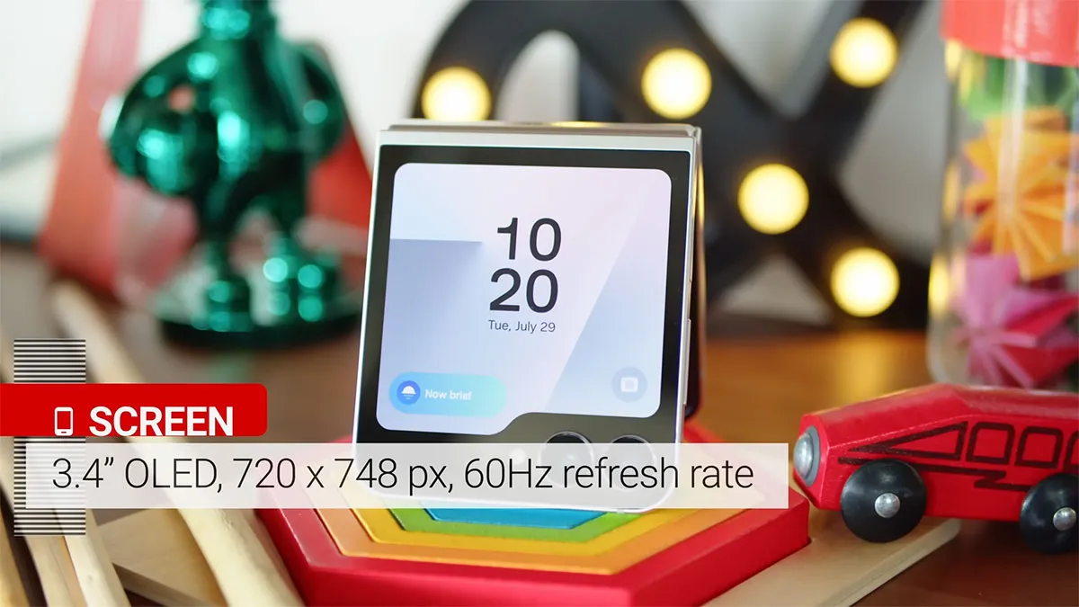 بررسی صفحه نمایش بیرونی گوشی Z Flip 7 FE سامسونگ