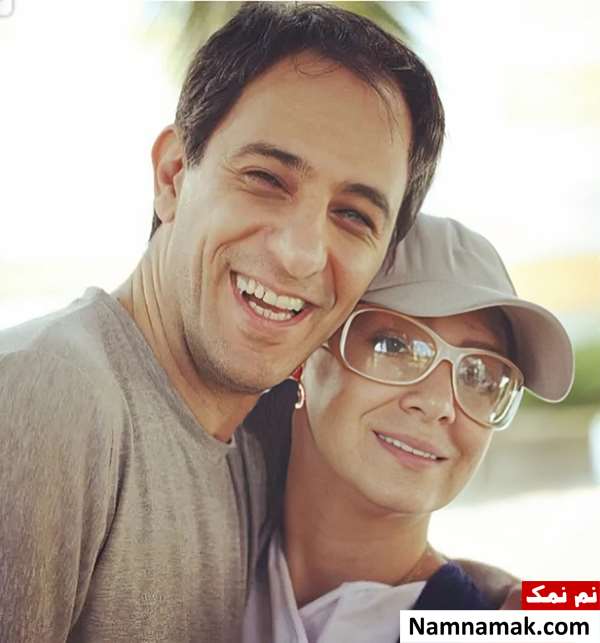 ندا مقصودی و همسرش امید سهرابی