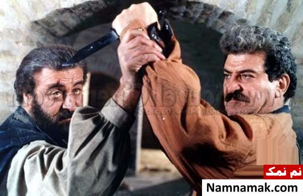 کاظم هژیرآزاد و جهانبخش سلطانی در فیلم گروگان