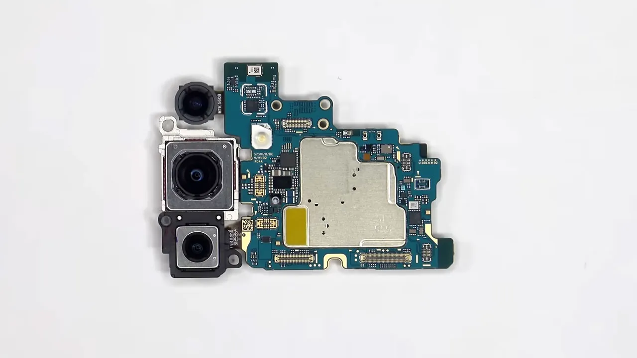 samsung s25 fe teardown 10 کالبدشکافی گوشی Samsung S25 FE