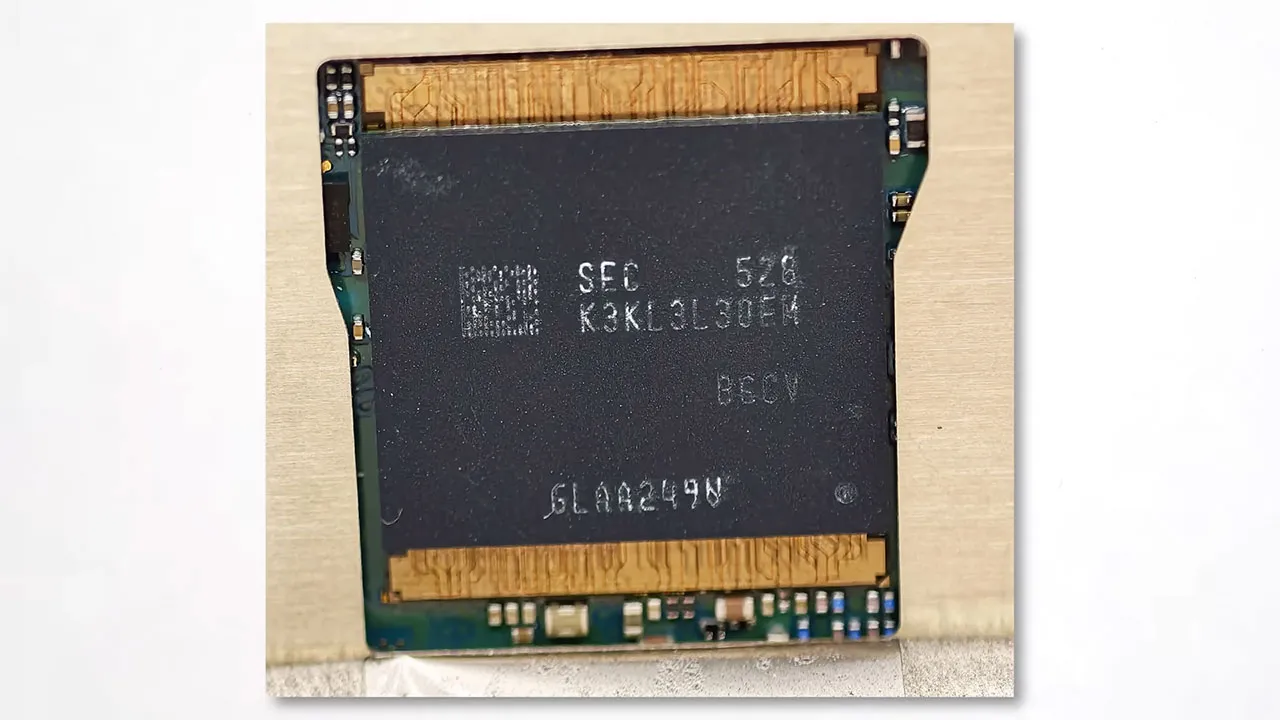 samsung s25 fe teardown 11 کالبدشکافی گوشی Samsung S25 FE