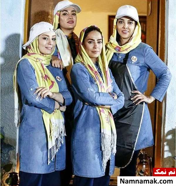 لیلا اوتادی ، سحر قریشی ، بهاره افشاری و سمانه پاکدل