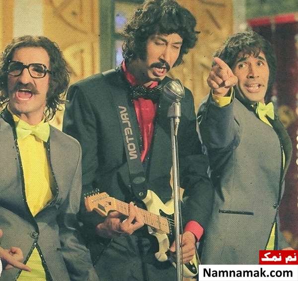 هادی کاظمی و بهرام افشاری در فیلم فسیل