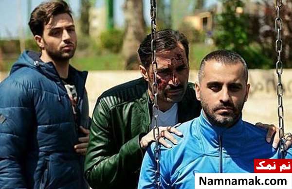 هادی کاظمی ، علیرام نورایی و ارمیا قاسمی در سریال آسپرین