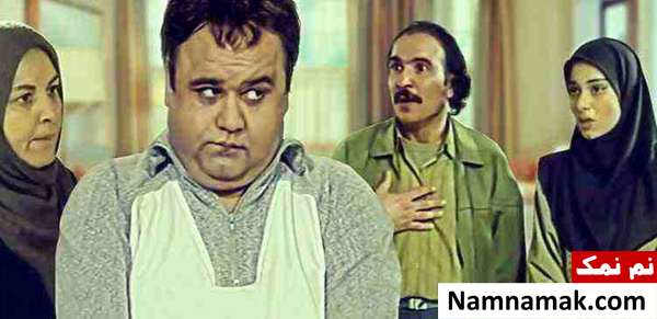 مینا جعفرزاده و اکبر عبدی در سریال خاله خانم