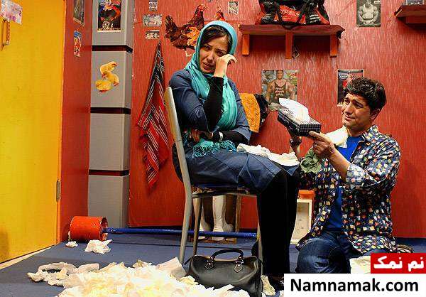 لیلااوتادی و مجیدصالحی در پیتزا مخلوط