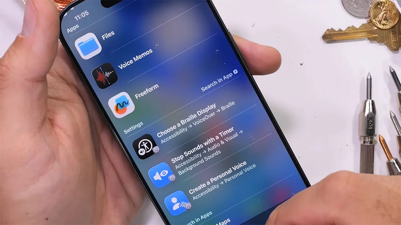 apple iphone 17 duribility test 18 تست مقاومت گوشی iPhone 17 اپل