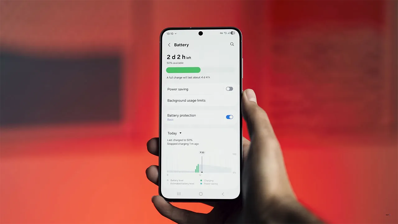 بررسی باتری گوشی Samsung S25 FE