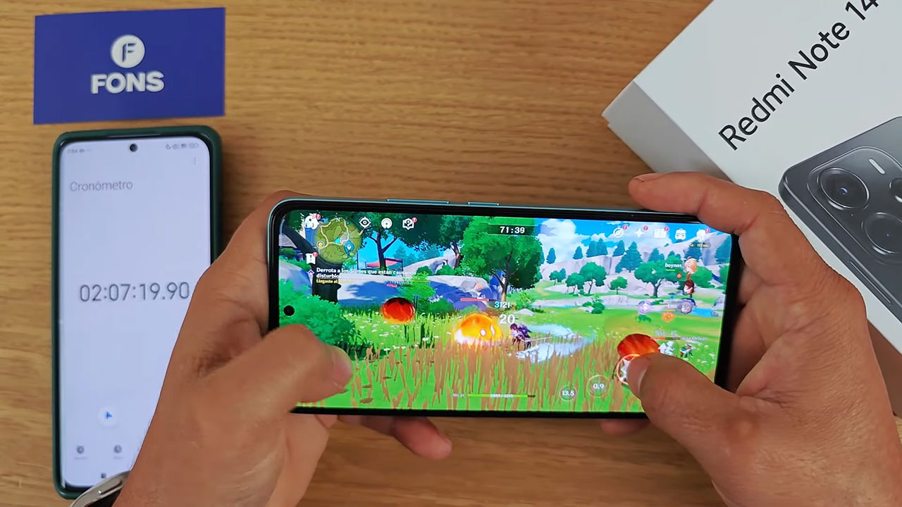 بازی Genshin Impact گوشی ردمی نوت 14 4G