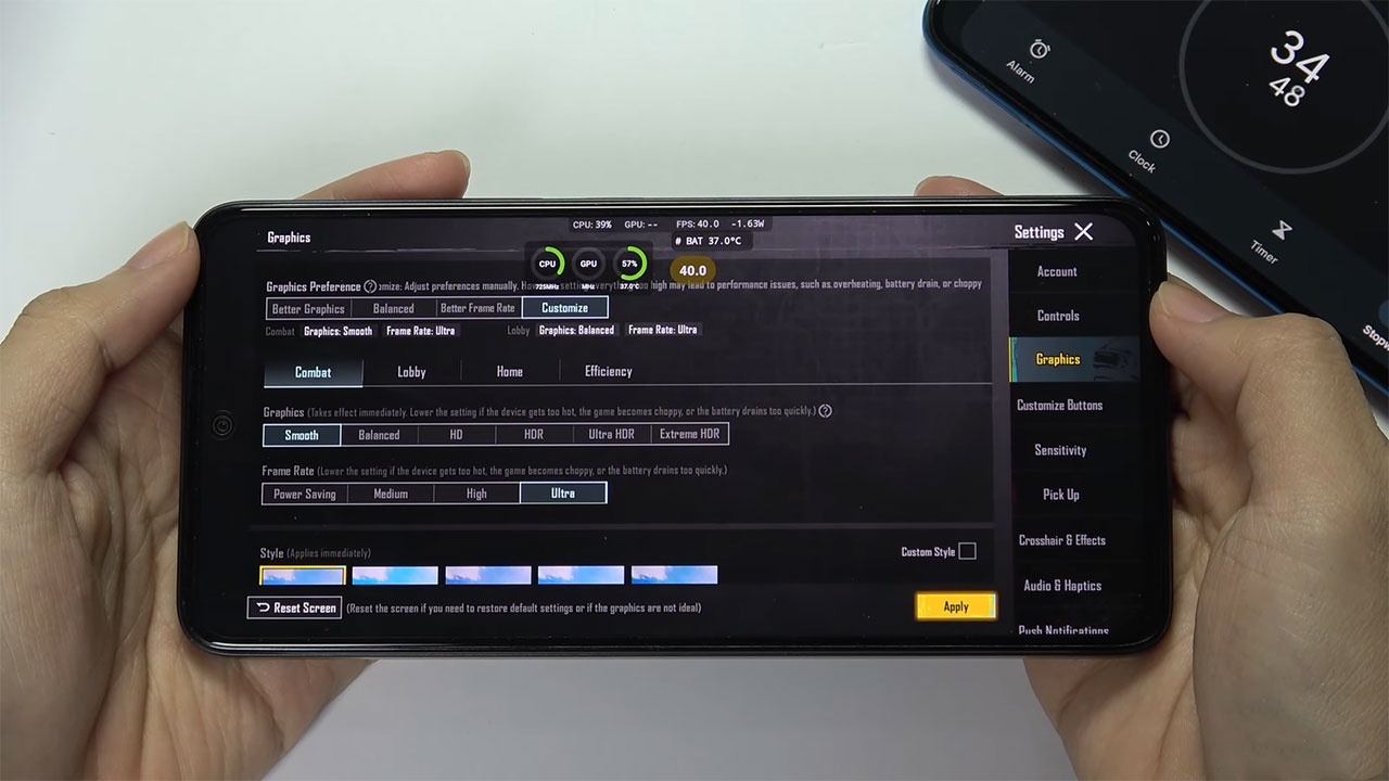 بازی PUBG Mobile گوشی Redmi Note 14 4G