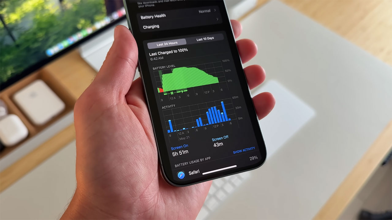 بررسی طولانی مدت باتری گوشی iPhone 16