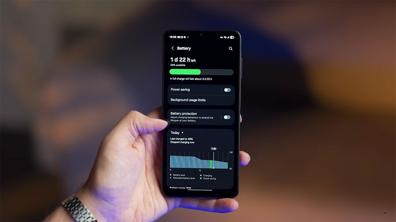 بررسی باتری گوشی سامسونگ A07