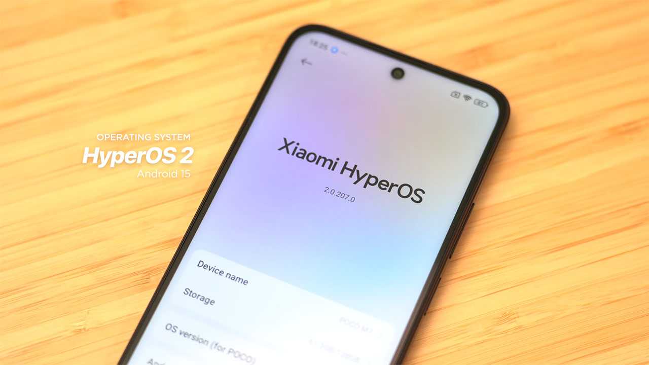 بررسی نرم‌افزار گوشی Poco M7 4G شیائومی