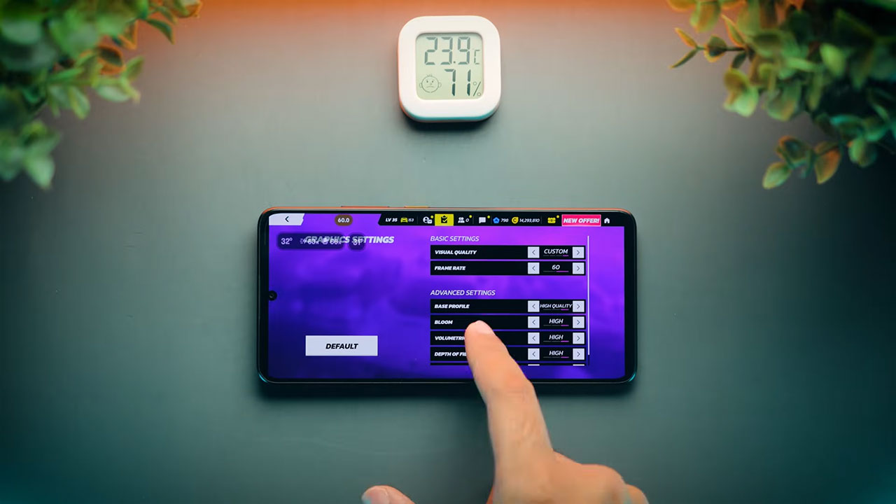 تست بازی Asphalt Legends با گوشی پوکو X7 پرو