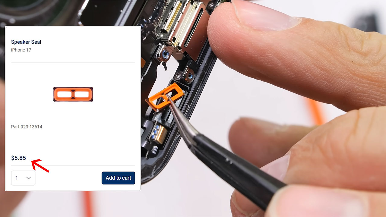 iphone 17 teardown 23 کالبدشکافی گوشی iPhone 17