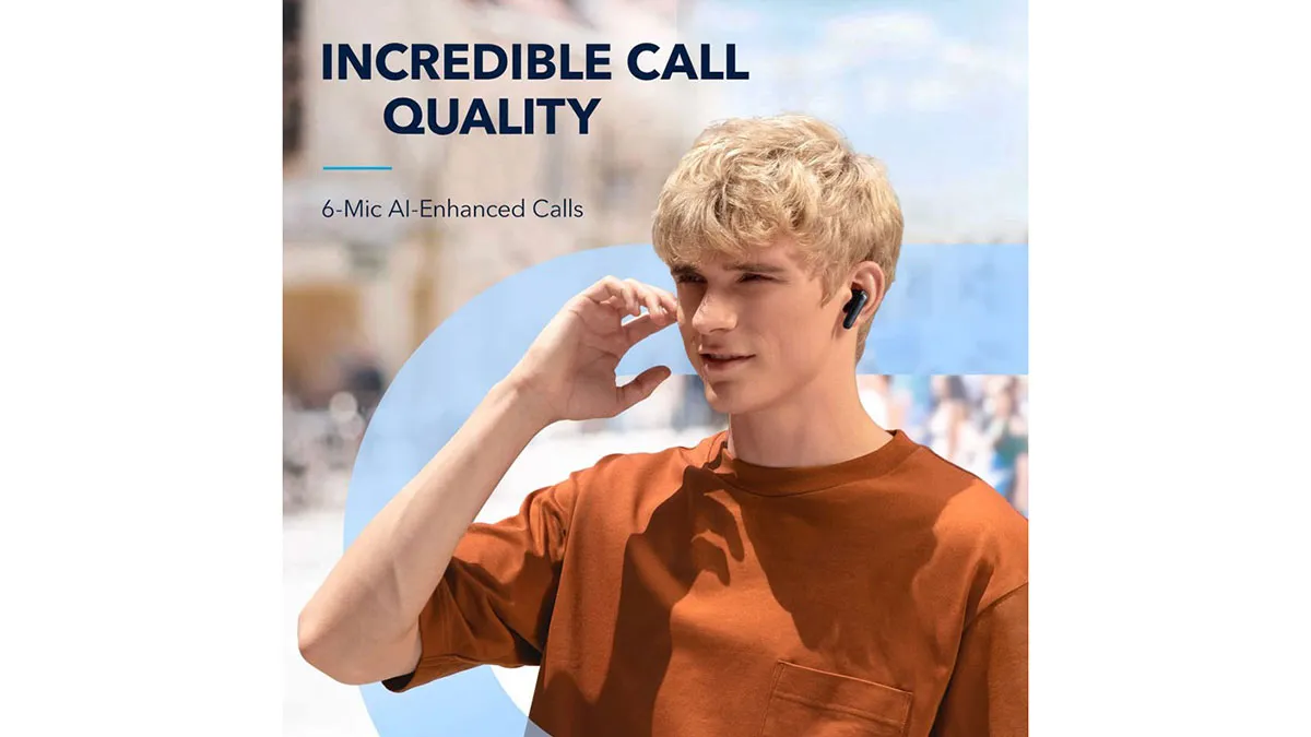 بررسی کیفیت مکالمه هندزفری بلوتوثی Anker R50i