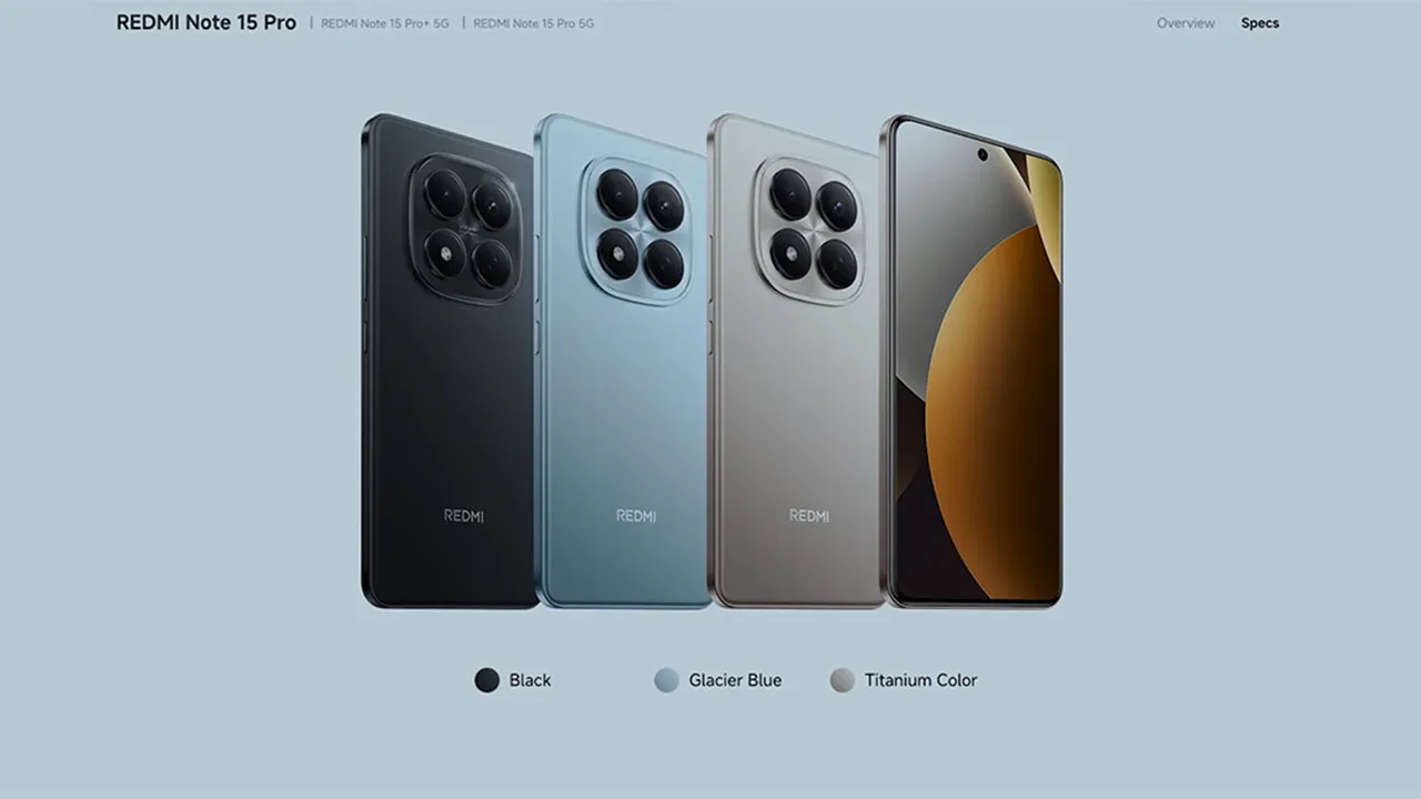 xiaomi redmi note 15 pro 4g colors بررسی گوشی Redmi Note 15 Pro 4G شیائومی