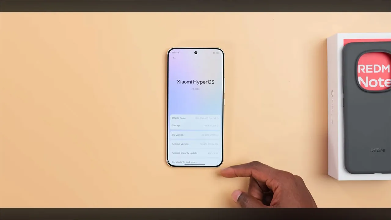 بررسی رابط کاربری گوشی Redmi Note 15 Pro Plus
